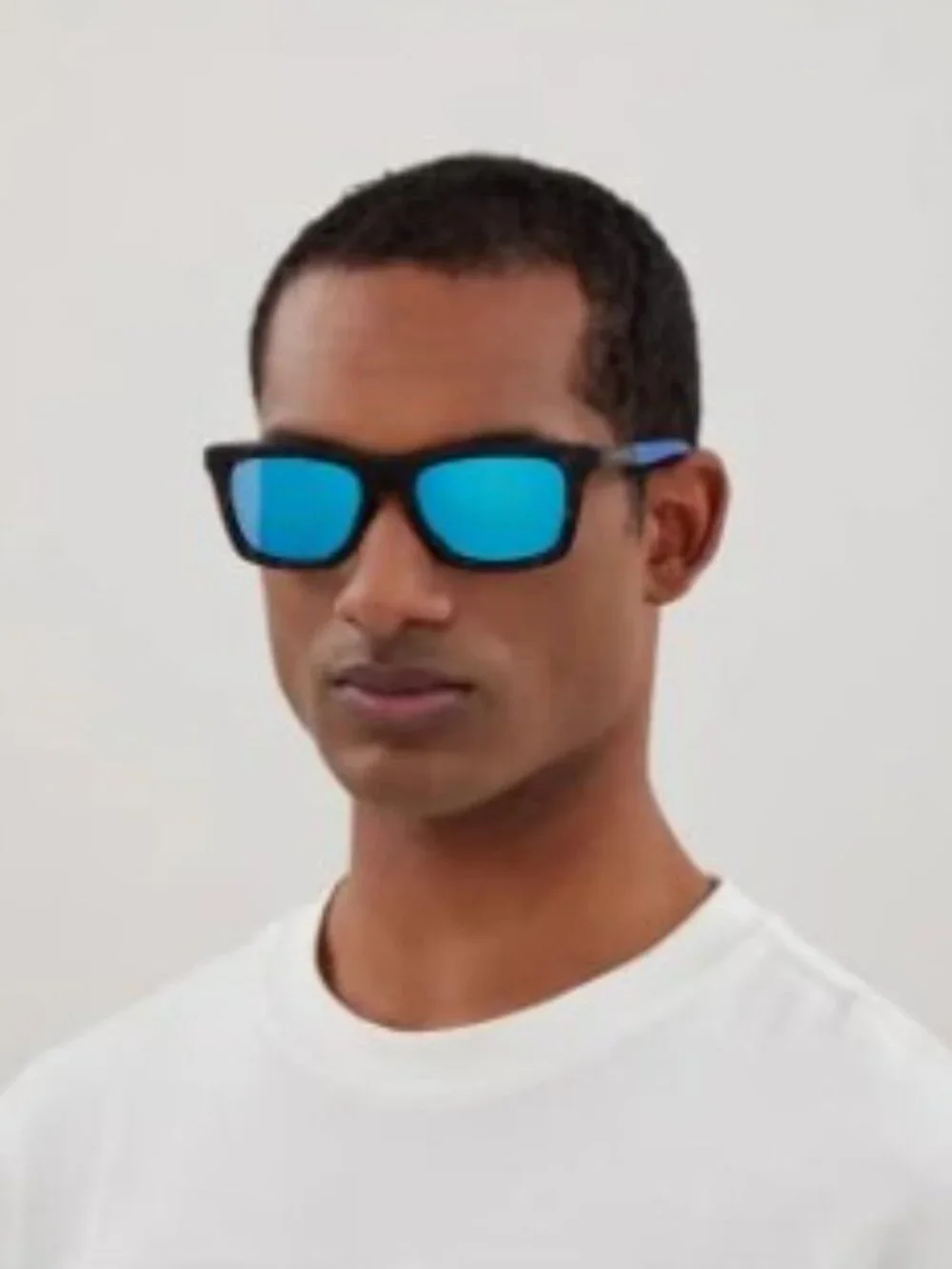 Gucci GG1735S 003 Rectangle Sunglasses - Havana / Blue
